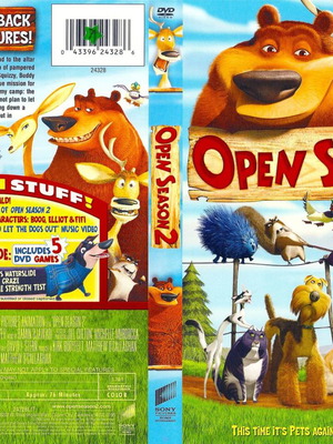 Open Season 2 DVD dubbed, new
