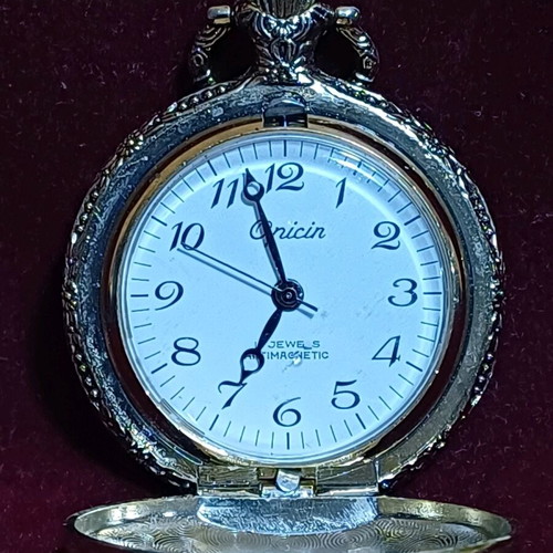 Opicin QUARTZ pocket watch like new