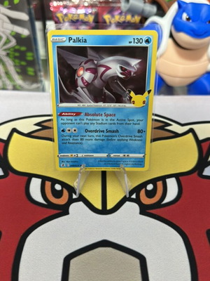 Pokemon card Palkia holographic καινούργιο, celebrations