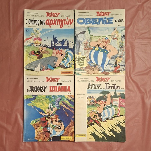 Asterix with Blue Spines Complete Series 30 Issues used