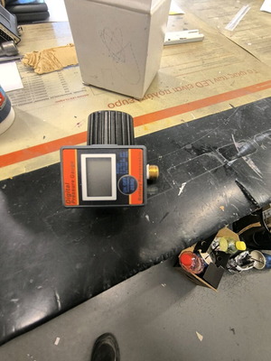 Ψηφιακός μετρητής και ρυθμιστής πίεσης αέρα Maestro καινούργιο