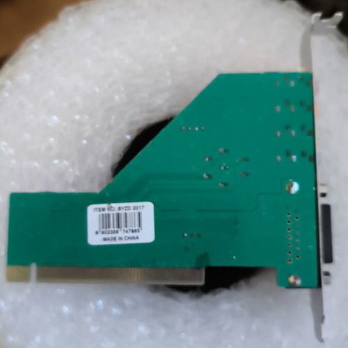 PCI 5.1 internal sound card used with Game/MIDI port