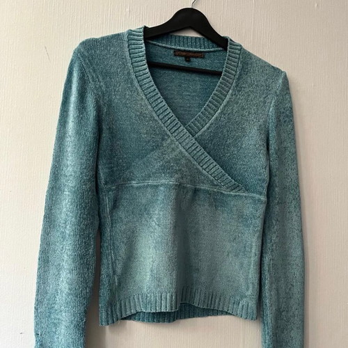 Attrattivo sweater used, turquoise, size S