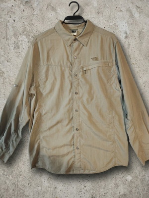 The North Face men's trekking shirt size M like new, beige
