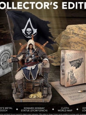 Assassins Creed Black Flag Resynced Collectors Edition PS5 запечатано, ново