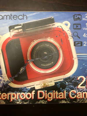 Lamtech 2in1 Waterproof Digital Camera Red