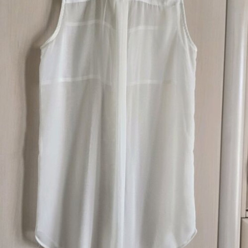 White sleeveless shirt Tally Weijl like new, size S/M