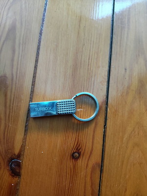 Turbo-X USB Stick 32GB USB 3.0 used, metal with keyring