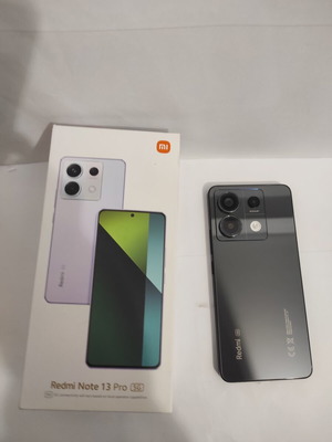Xiaomi Redmi Note 13 Pro 5G Dual Sim smartphone new, 256GB, black