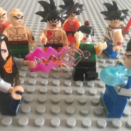 Dragonball figures like new, set of 8 pieces