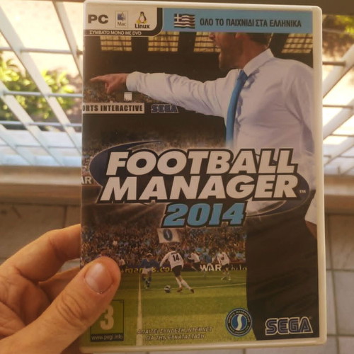 Football Manager 2014 and 2015 PC games used