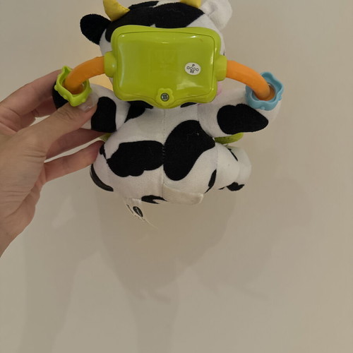 Vtech Musical Fabric Cow Toy like new for 3+ months