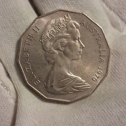 Australia 50 Cents James Cook commemorative coin 1970