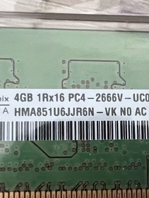 Ram SK Hynix 4GB DDR4 2666 MHz μεταχειρισμένο