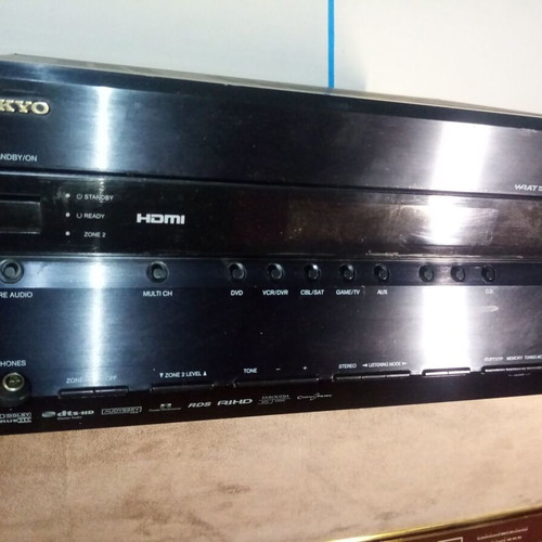 Onkyo TX-SR605 amplifier used, 90 watt