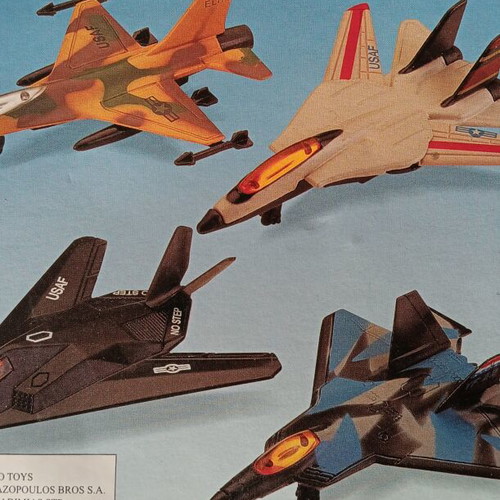 Realtoy Action City Jet Fighter die-cast toy, new