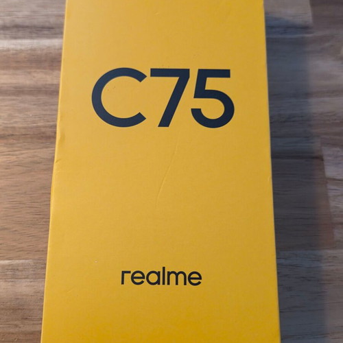 Realme C75 5G Dual Sim smartphone 8GB 256GB Storm Black