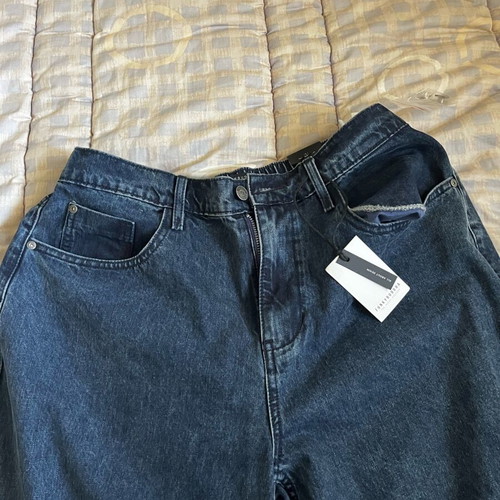 Funky Buddha denim pants new, blue, size L