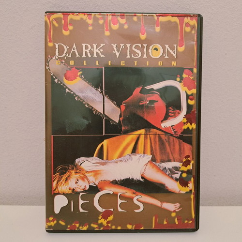 Pieces DVD used with Greek subtitles, thriller horror