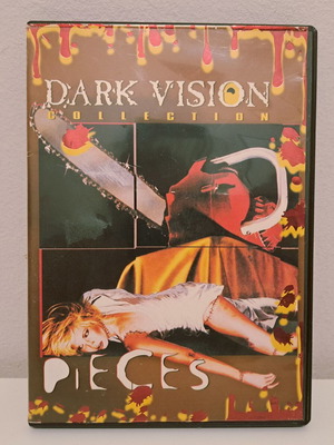 Pieces DVD used with Greek subtitles, thriller horror