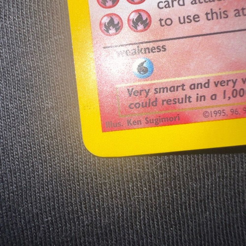 Ninetales Base Set Holo 1999 used card