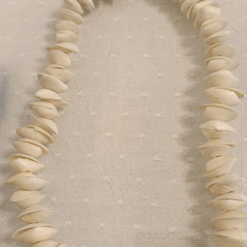 Necklace new with shells and safety clasp