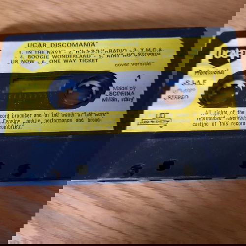 UCAR DISCOMANIA κασέτα