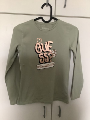 Guess kids' t-shirt 134 cm like new, green
