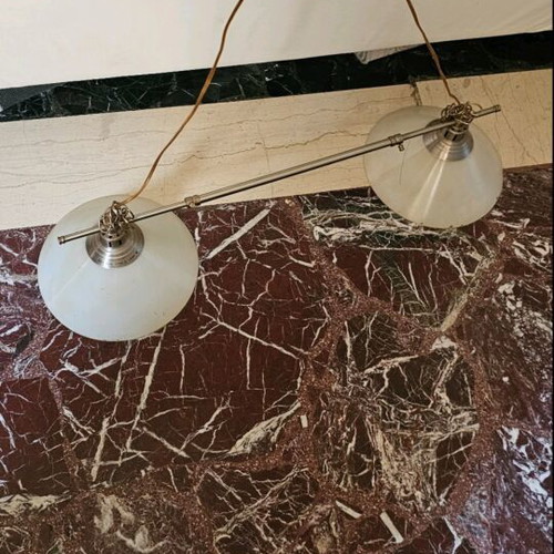 IKEA nickel ceiling light, fully functional