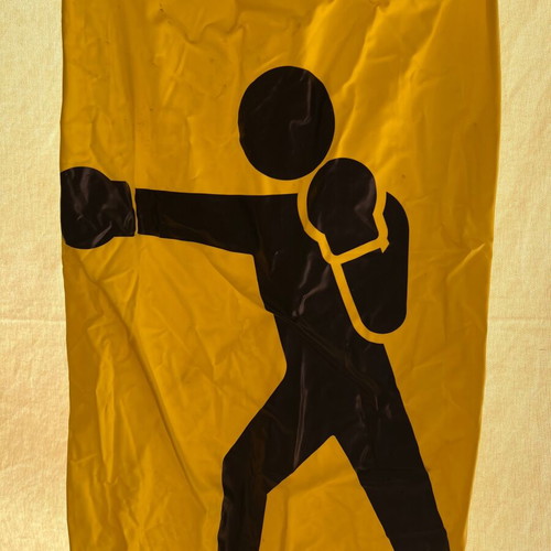Inflatable boxing bag like new