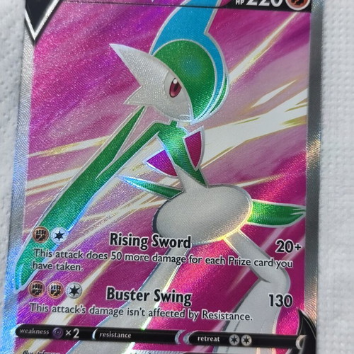 Gallade V Pokemon card