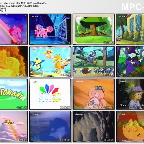 VHS video cassette 180 minutes like new, dubbed children's series