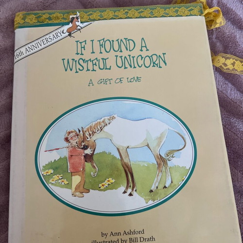 English book If I Found a Wistful Unicorn used for children