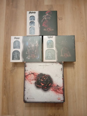 Black Rose ward board game new, missing shrink wrap and Constructs expansion