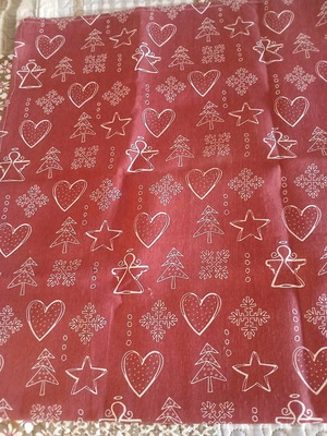 Christmas tablecloth, like new, 1.80 x 1.33 m