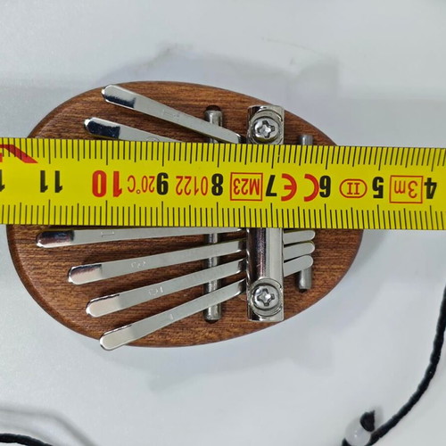 Mini Kalimba 8 Keys Walnut Wood like new