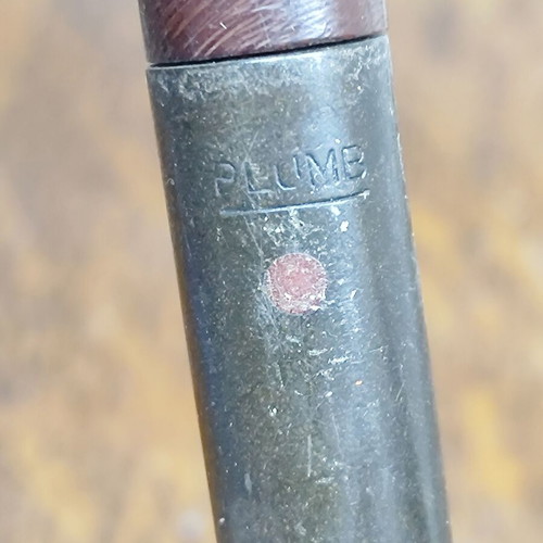 Vintage Plume Briar Smoking Pipe used, classic French design