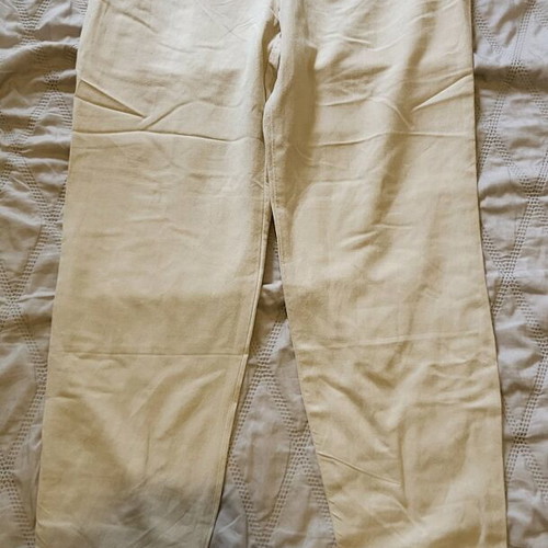 Linen pants H&M beige like new, size M