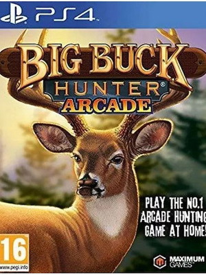 Big Buck Hunter Arcade PS4 new PAL