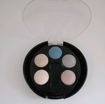Eyeshadows lightly used