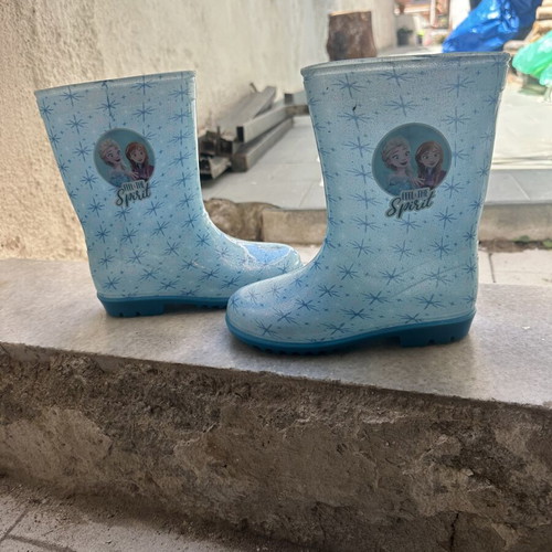 Disney Frozen Elsa children's rain boots size 28
