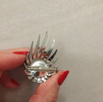 Pin used silver