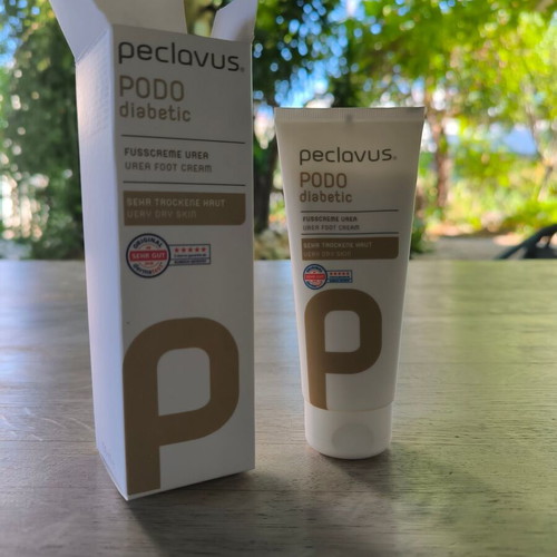 Peclavus PODOdiabetic foot cream with 10% urea, new
