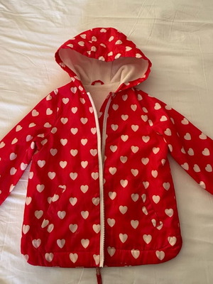 Μπουφάν με επένδυση Mothercare για κορίτσι 2-3 ετών σαν καινούργιο, κόκκινο