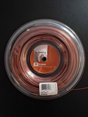 Luxilon Element 125 χορδή τένις καινούργια, 200μ