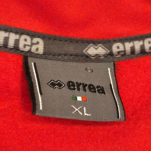Errea SV ARC Alphen Aan Den Rijn Red Soccer Training Top Sweatshirt Mens XL used