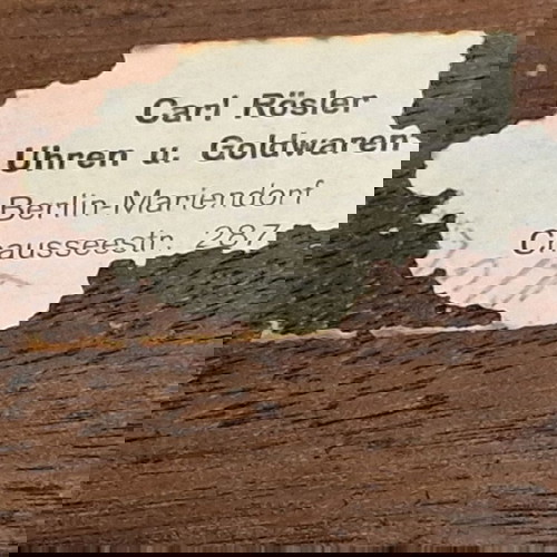 Ρολόι τζακιού αντίκα.