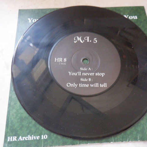 M.I. 5 You'll Never Stop Me Loving You rare vinyl 45rpm like new