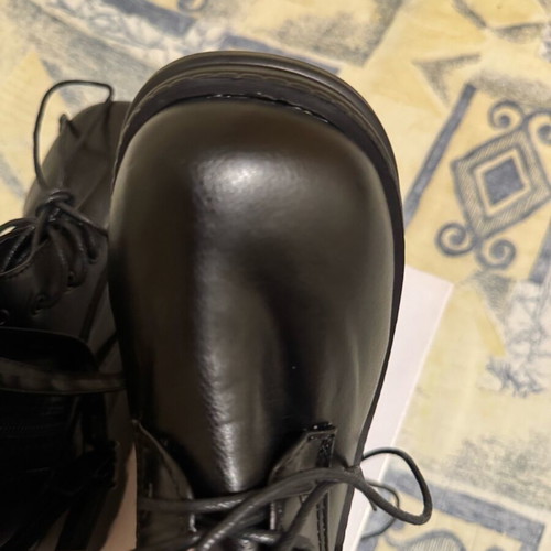 Double-layer ankle boots new, size 40, black