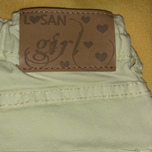 Losan Junior Girl Yellow Denim Shorts like new, size 12